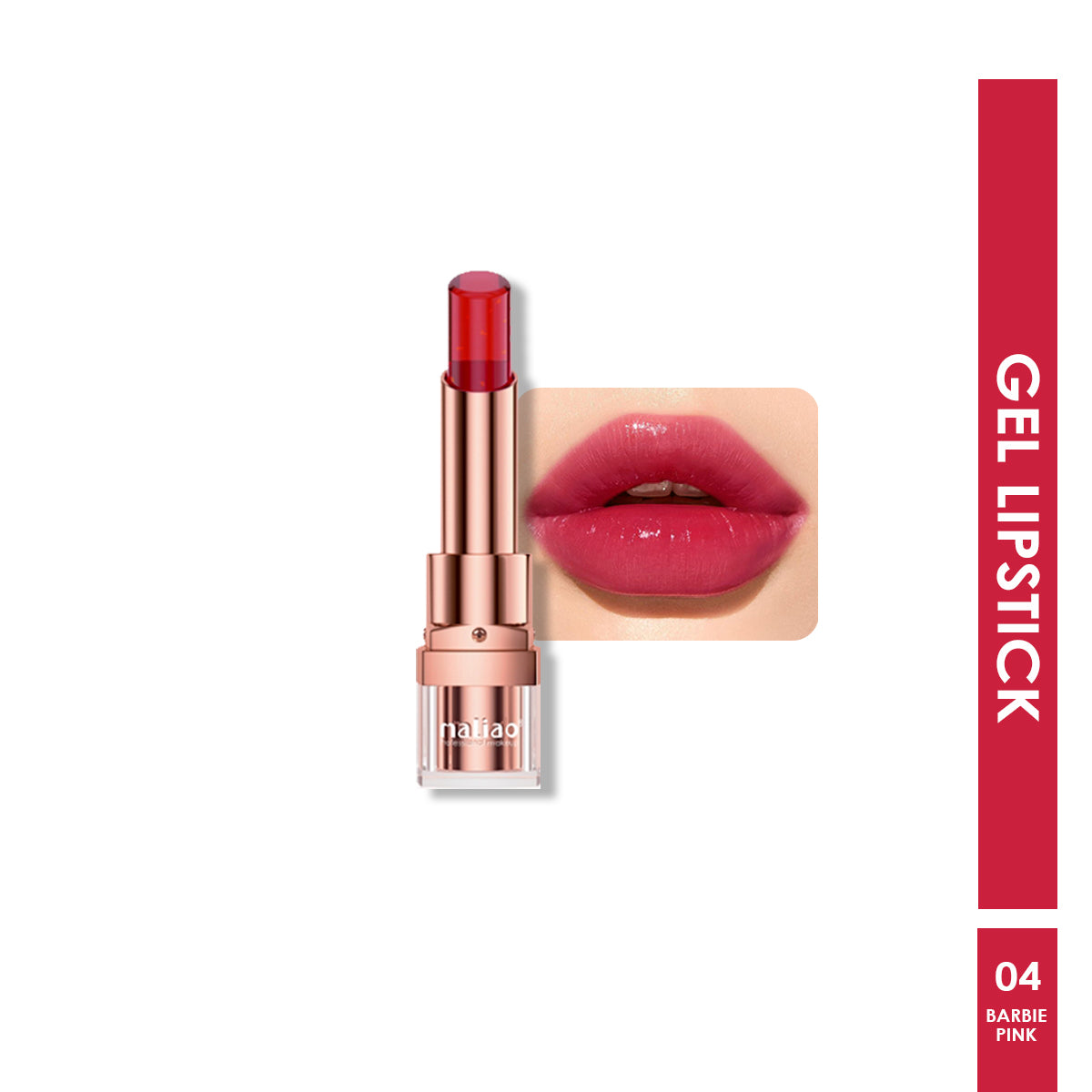Maliao, MakeupEssentials, LipstickLover,24HourWear, SubtleColor, Shine, HydratingFormula, GelLipstick, LongLastingWear,
